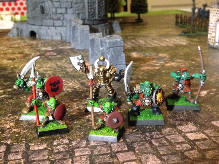 Orc & chaos warband